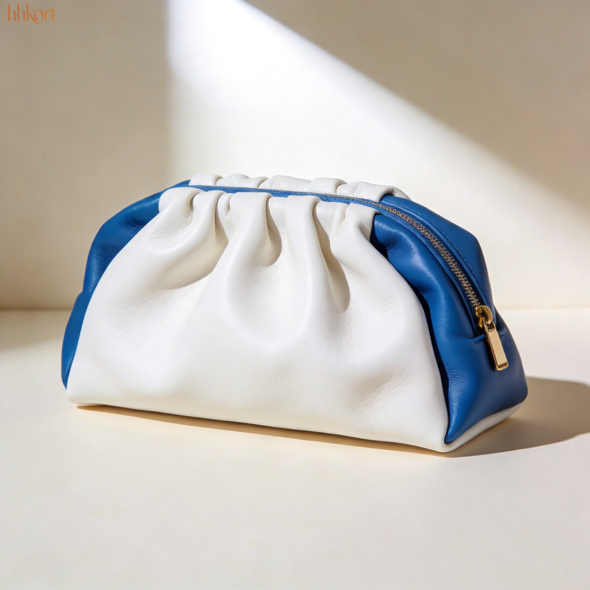 Set of 10 lipstick storage bags neatly arranged