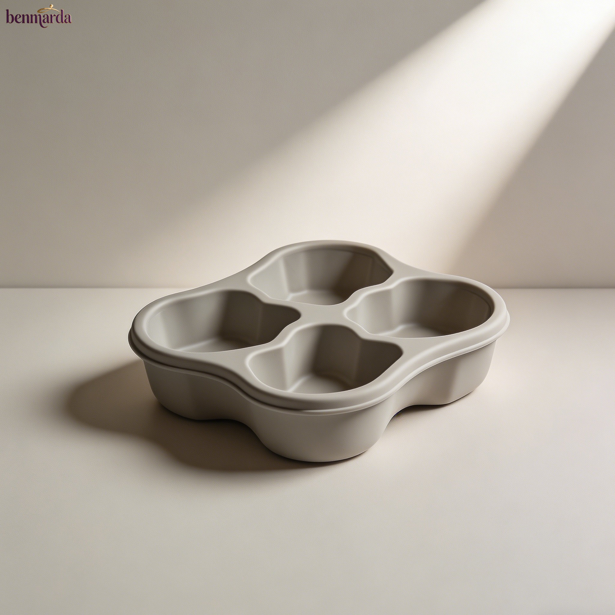 Silicone ice cube trays (10 pieces)