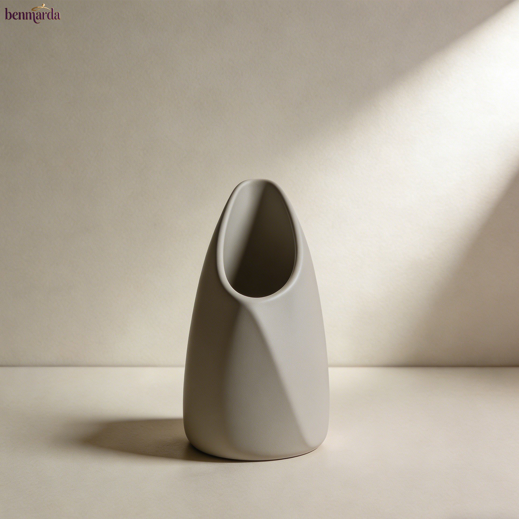 Close-up of colorful toothbrush holders for family use