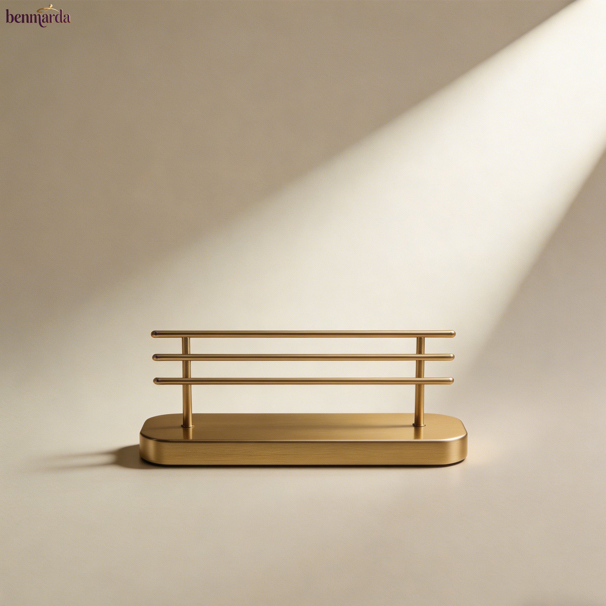 Durable metal pen holder with modern design