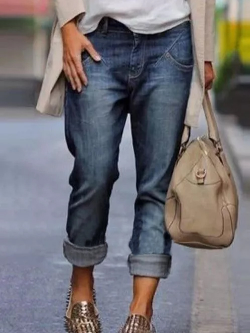Loose Denim Casual Jeans