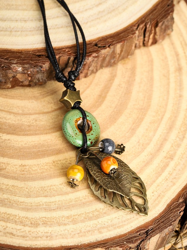 Women Geometric Vintage All Season Metal Commuting Metal Crystal Standard Pendant Necklaces Necklace