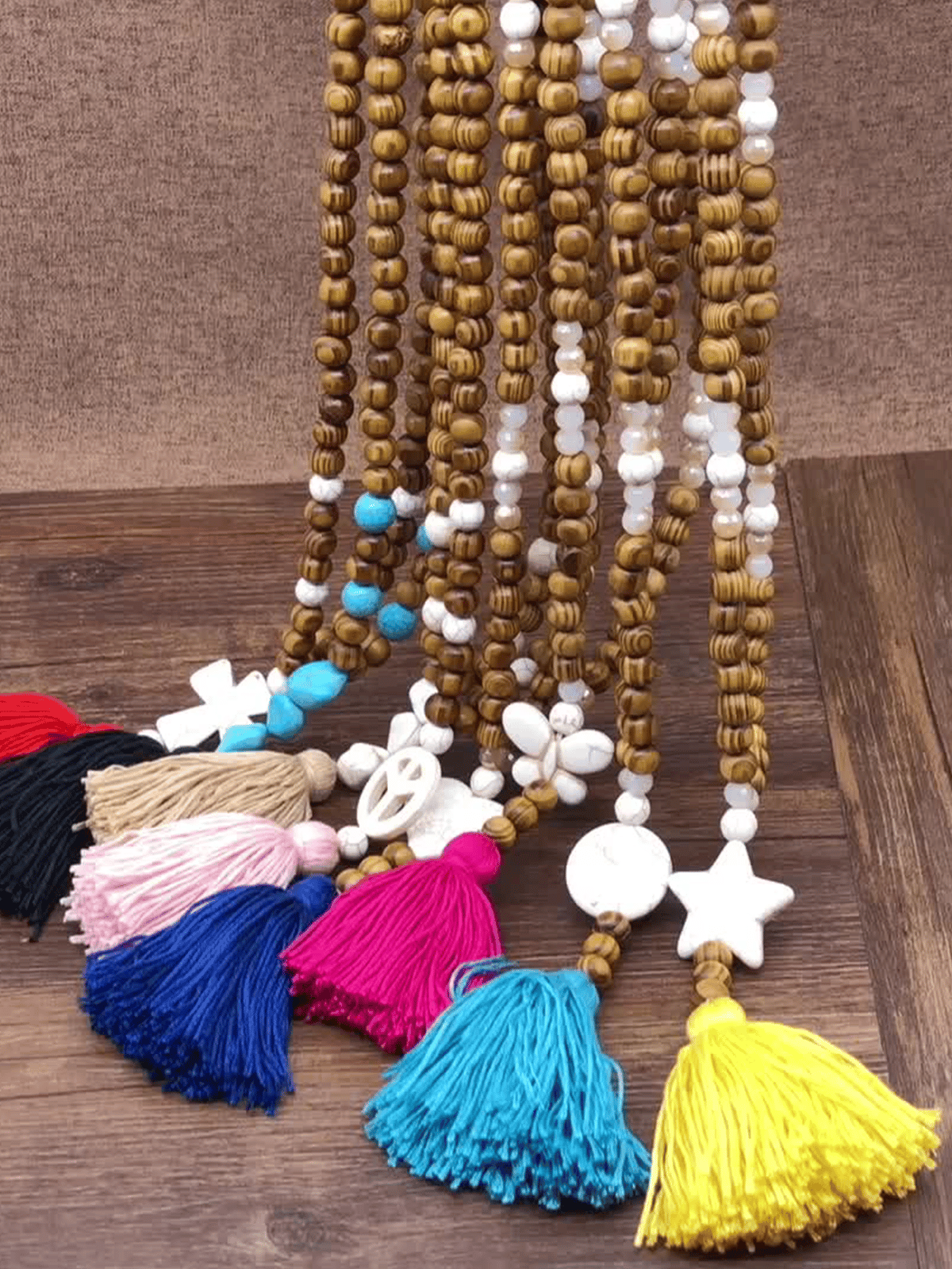 Women's Boho Tassel Necklace