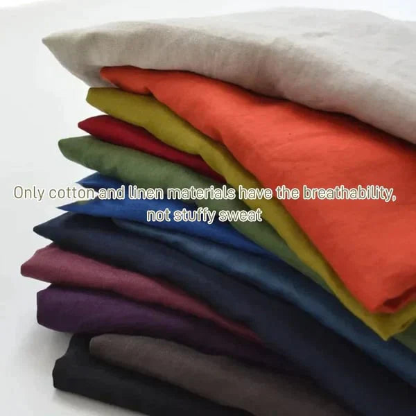 Casual Linen-Cotton Blouse