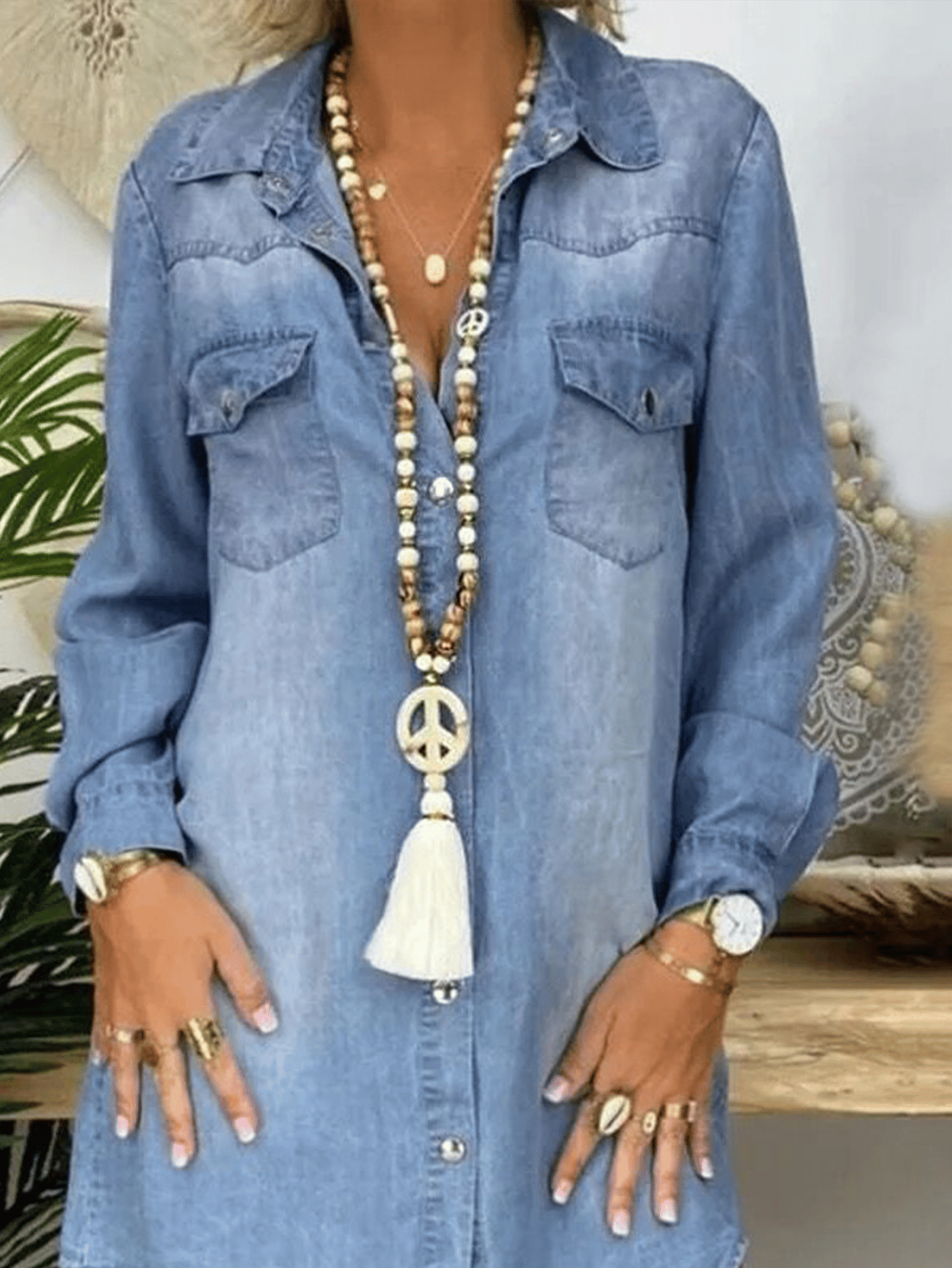 Women's Boho Tassel Necklace