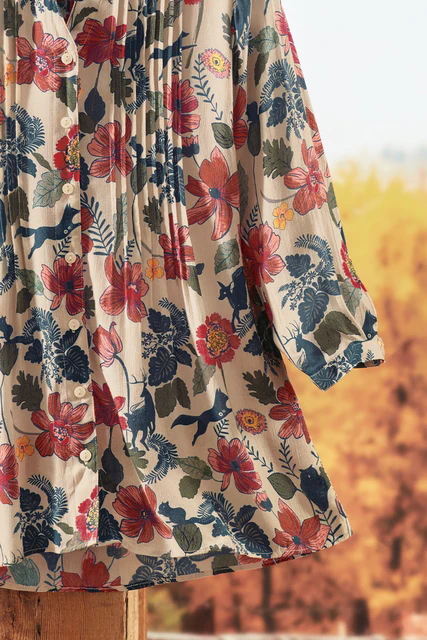 Woodland Print Tunic