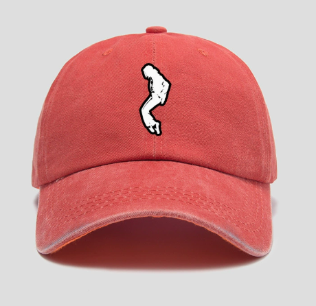 Michael Jackson Billie Jean Silhouette Cap, Retro Unisex Cotton Baseball Hat, Adjustable Fan Merch
