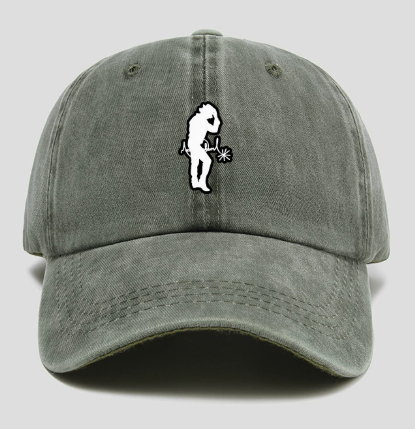 Michael Jackson Stage Pose Silhouette Dad Hat | MJ Fan Cap