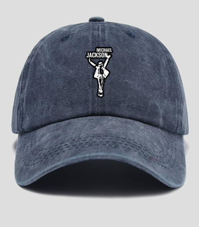 Michael Jackson Stage Pose Silhouette Dad Hat | MJ Fan Cap