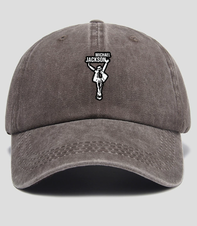 Michael Jackson Stage Pose Silhouette Dad Hat | MJ Fan Cap