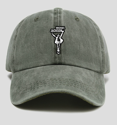Michael Jackson Stage Pose Silhouette Dad Hat | MJ Fan Cap