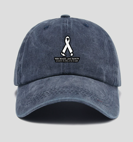 Michael Jackson Stage Pose Silhouette Dad Hat | MJ Fan Cap