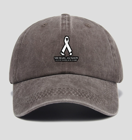 Michael Jackson Stage Pose Silhouette Dad Hat | MJ Fan Cap