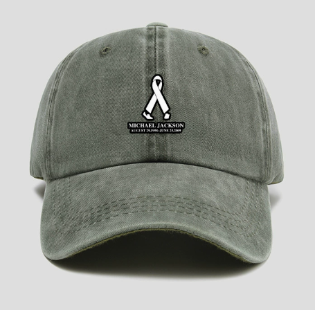 Michael Jackson Stage Pose Silhouette Dad Hat | MJ Fan Cap