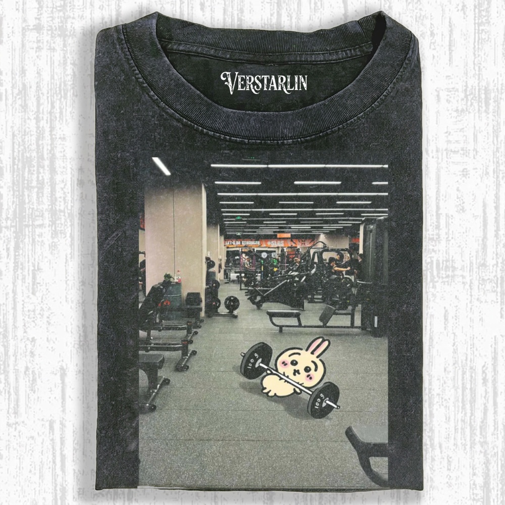 WORKOUT RABBIT T-SHIRT
