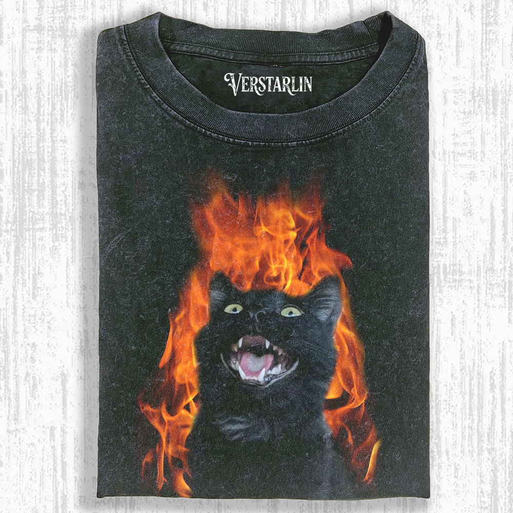WACKY CAT T-SHIRT