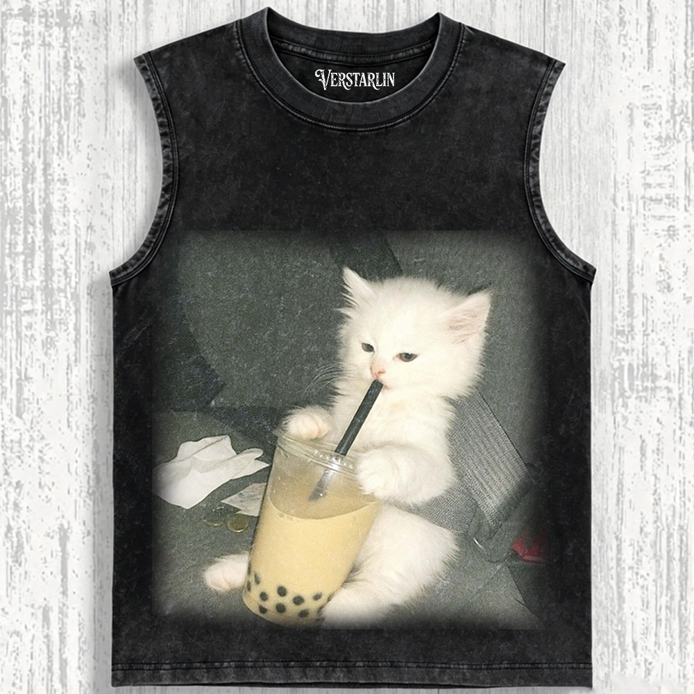 WACKY CAT T-SHIRT