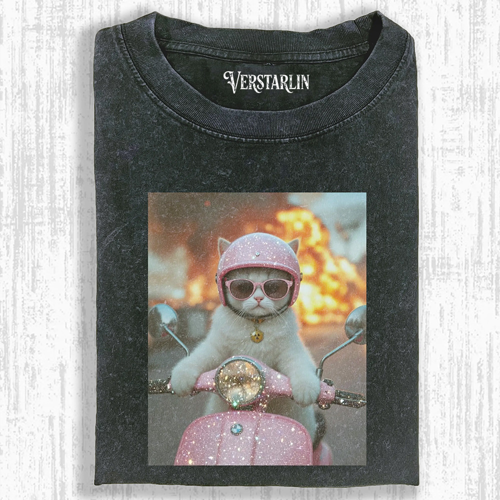 WACKY CAT T-SHIRT