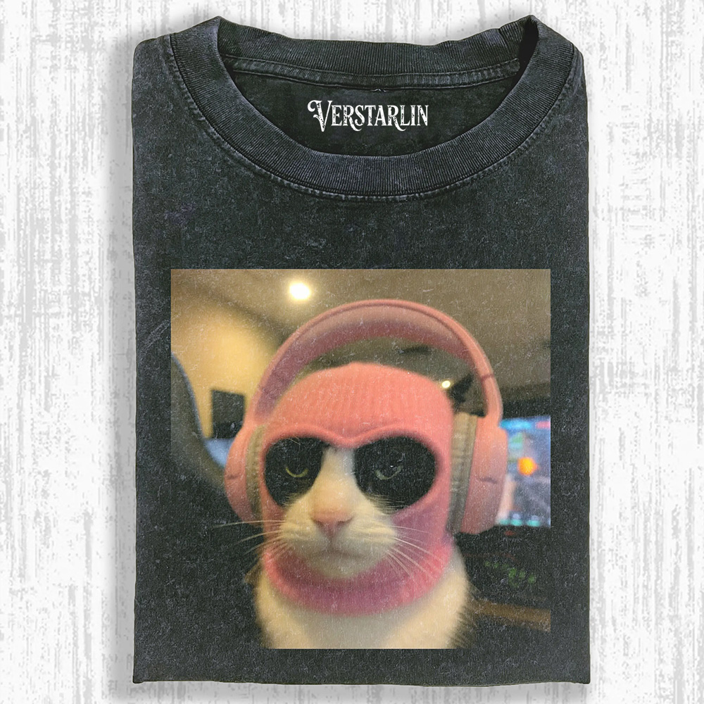 WACKY CAT T-SHIRT