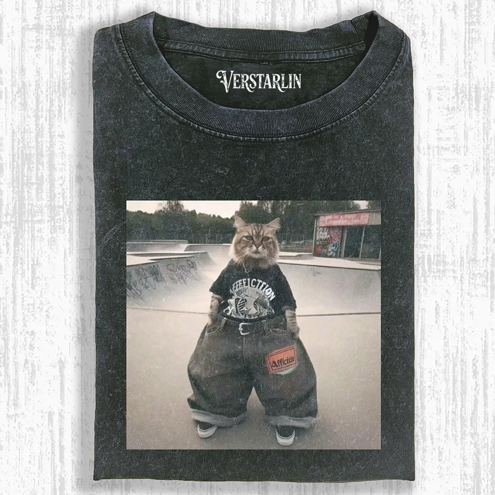 WACKY CAT T-SHIRT