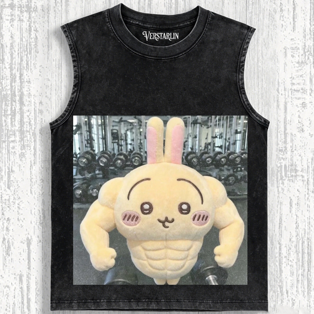 MUSCLE BUNNY T-SHIRT