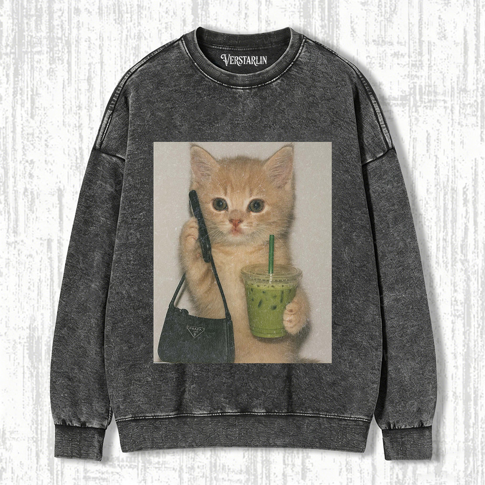WACKY CAT  T-SHIRT