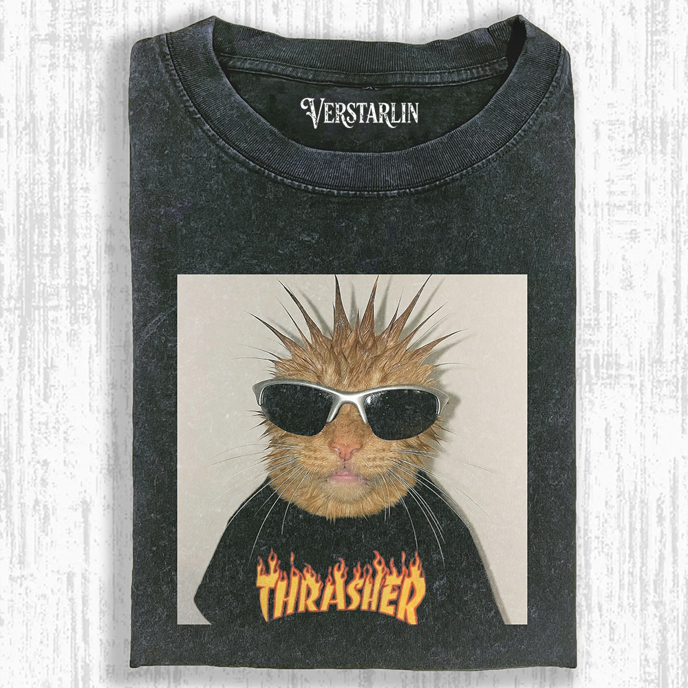 WACKY CAT  T-SHIRT