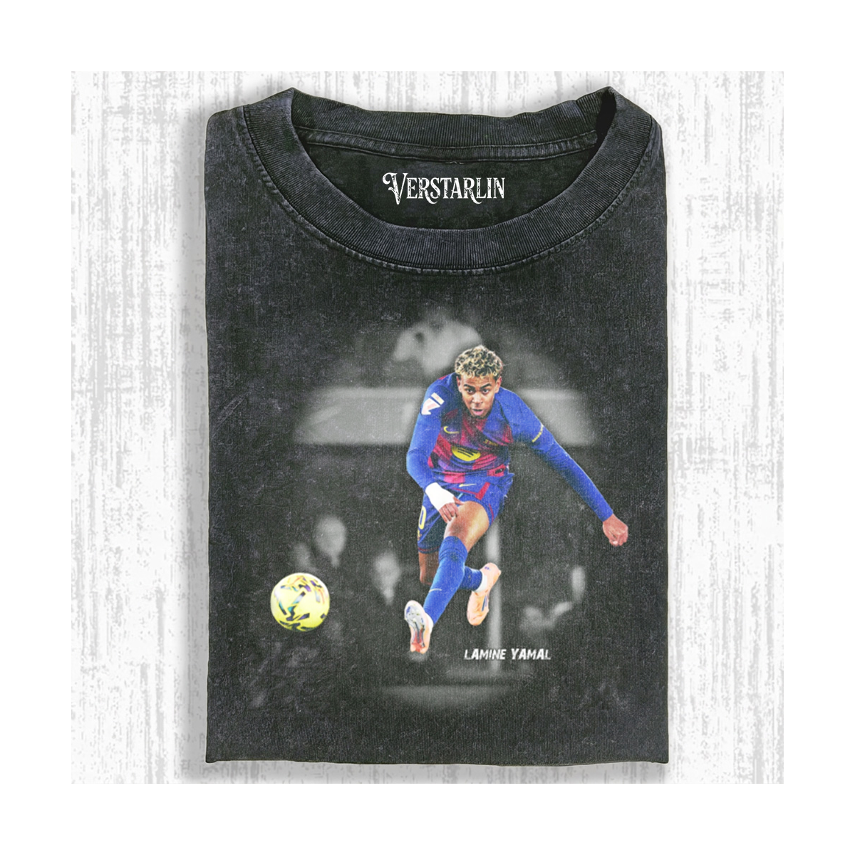 Lamine Yamal Barcelona Graphic Tee | Soccer Star Vintage Style T-Shirt