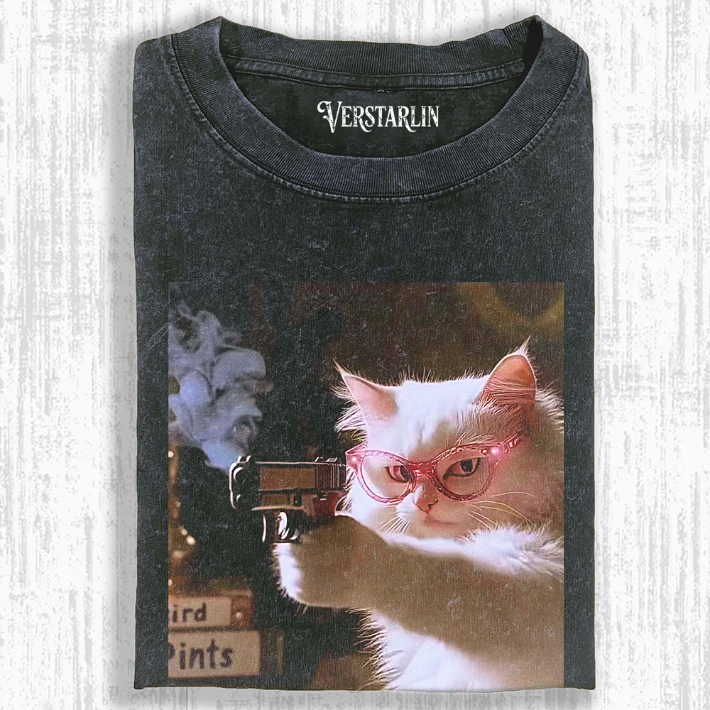 FUNNY CAT T-SHIRT