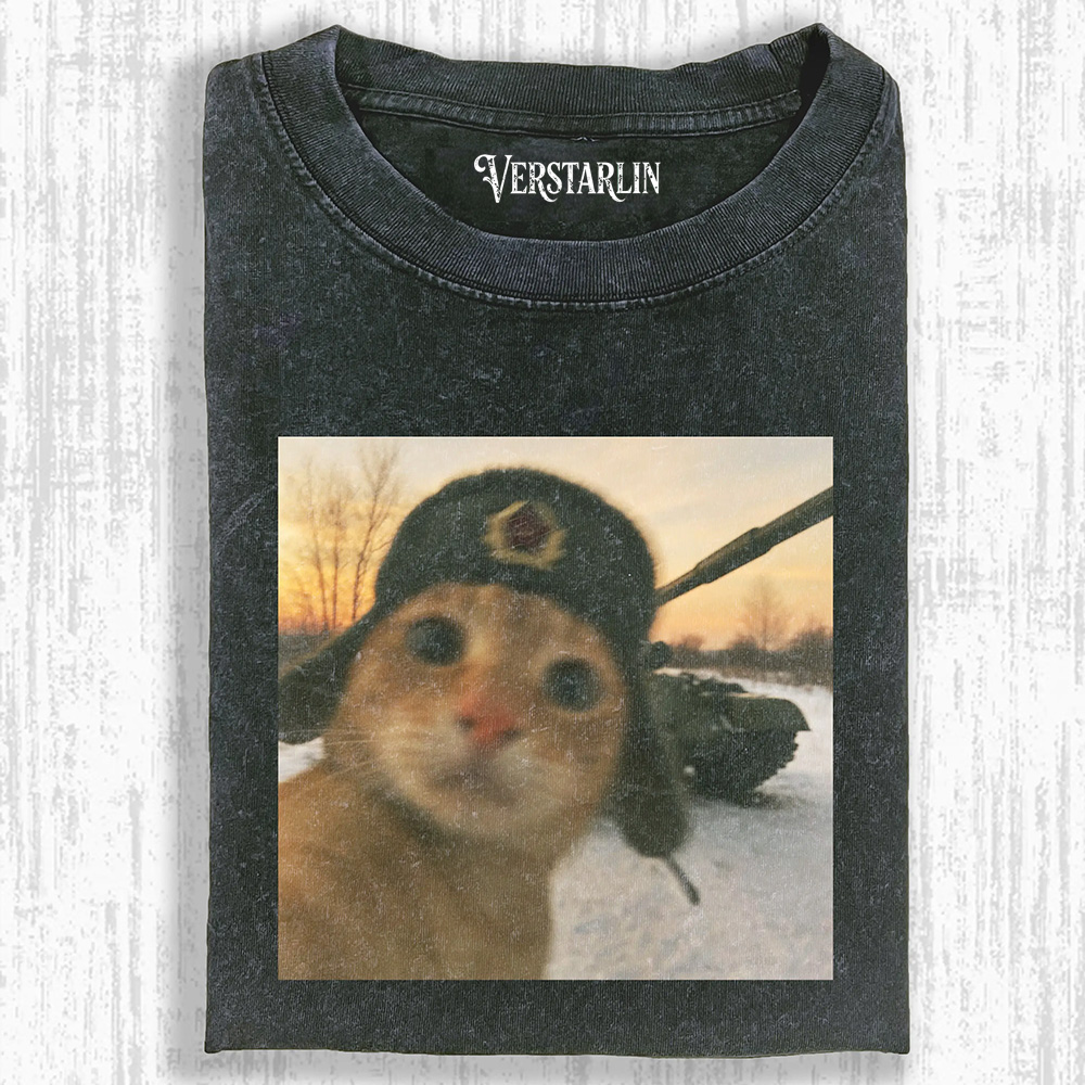 WACKY CAT  T-SHIRT