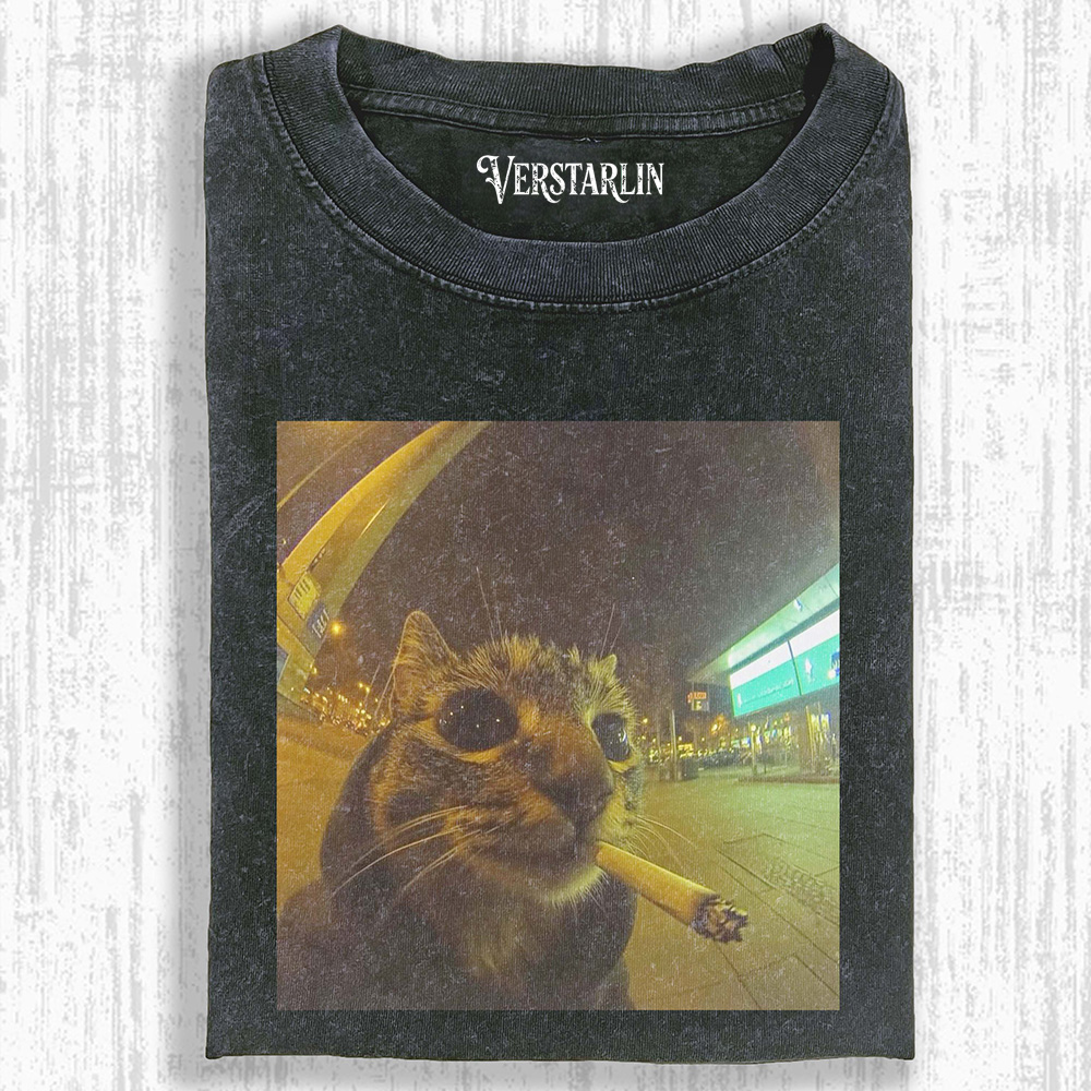 WACKY CAT T-SHIRT