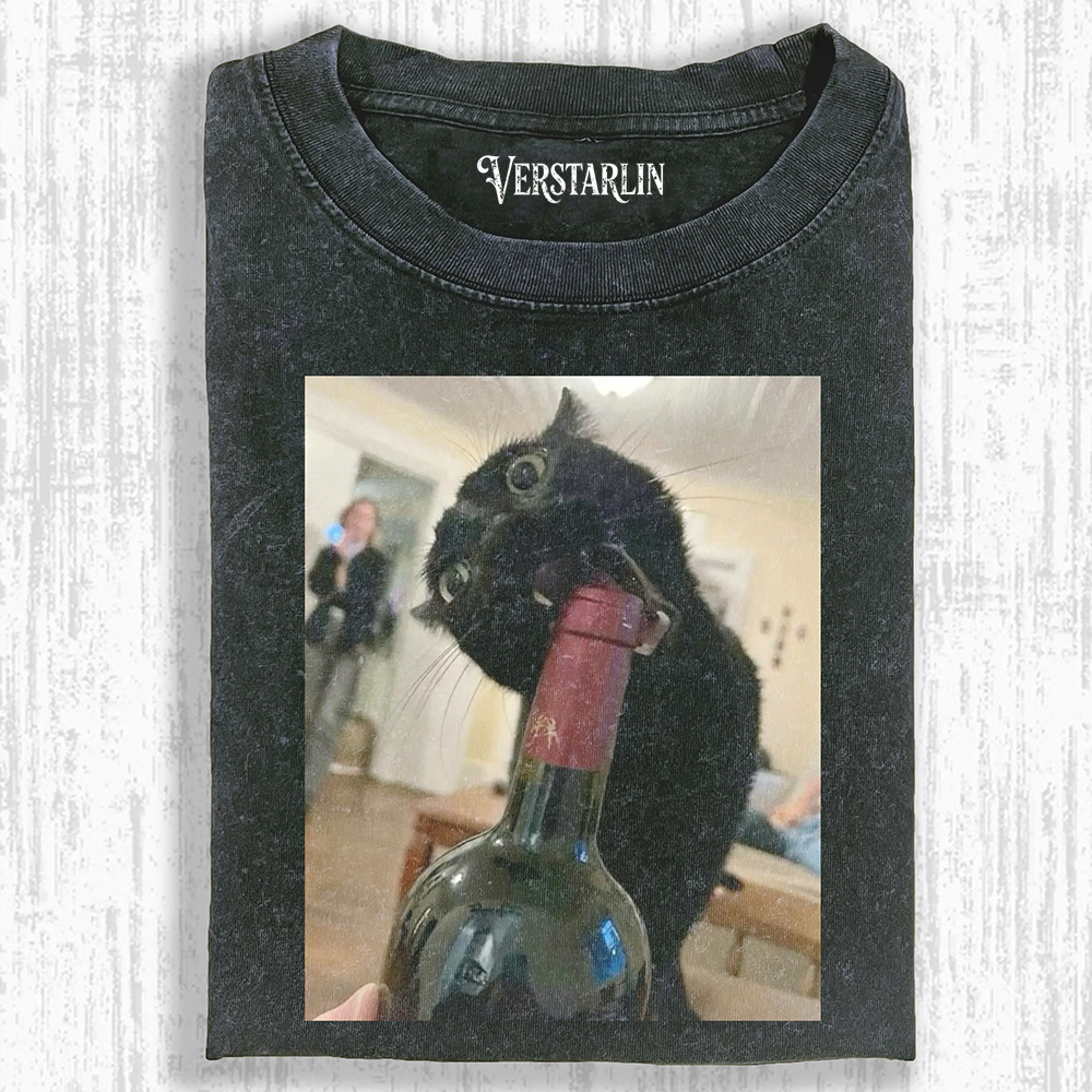 WACKY CAT  T-SHIRT