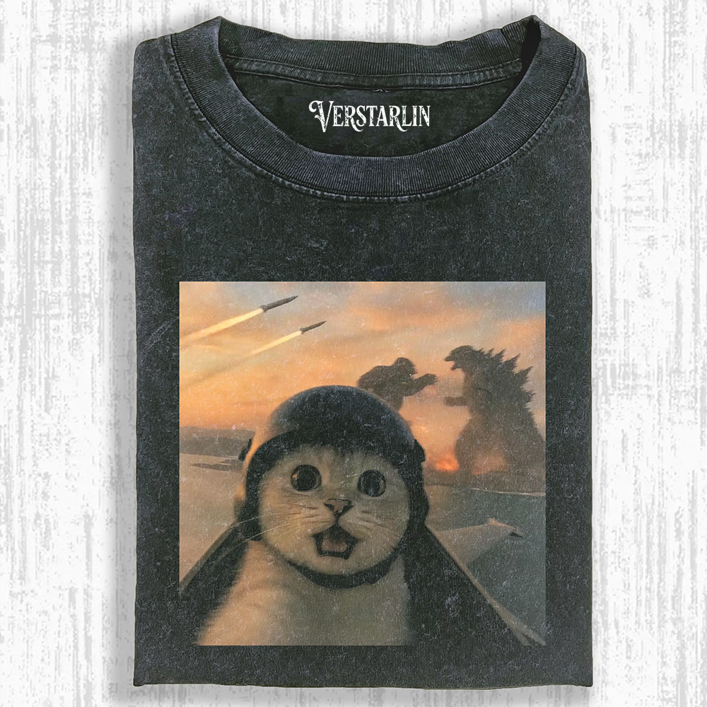 WACKY CAT  T-SHIRT