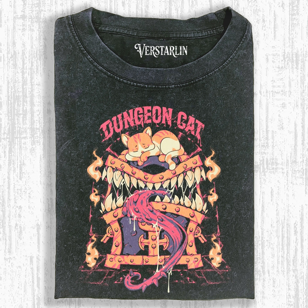 DUNGEON CAT T-SHIRT