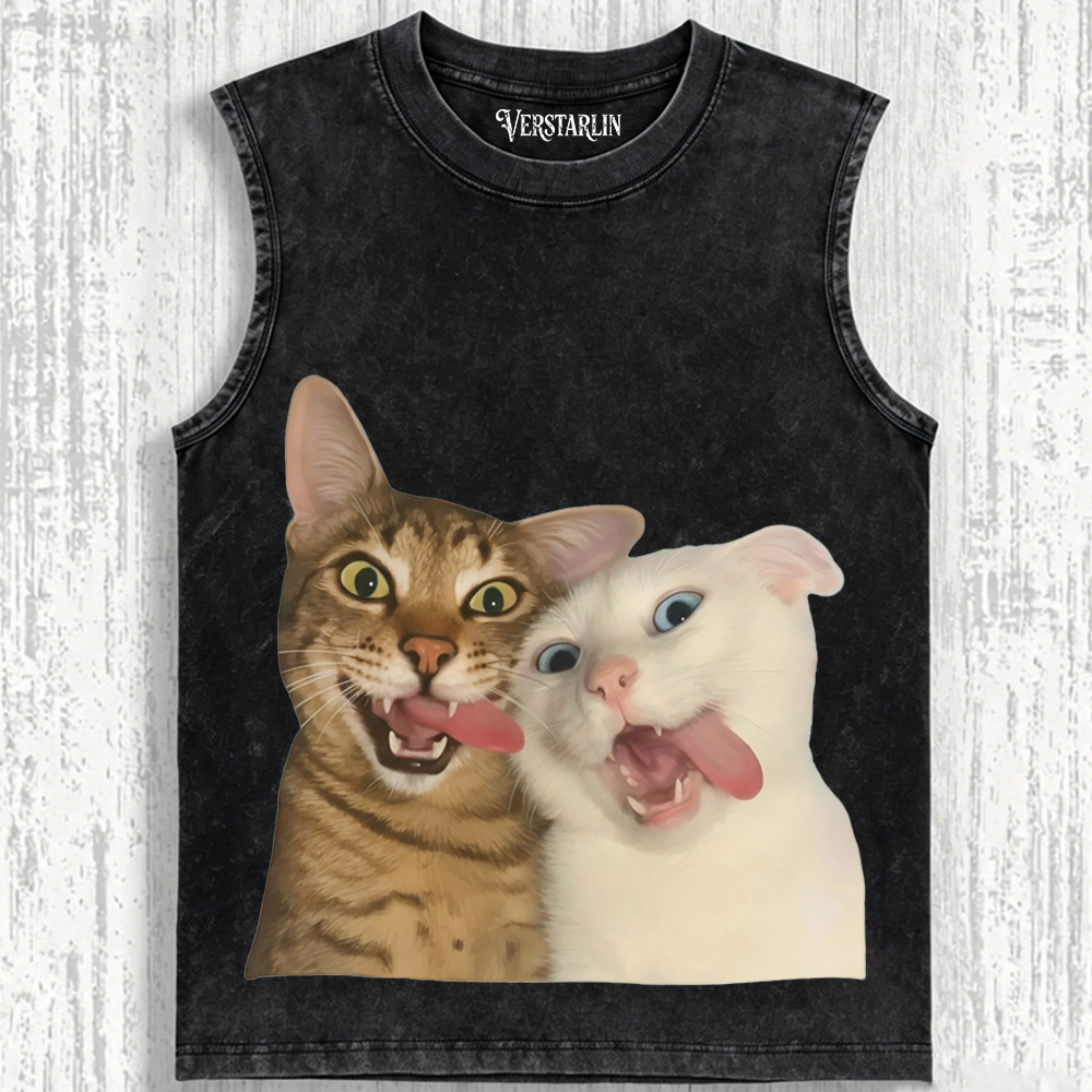 WACKY CAT T-SHIRT
