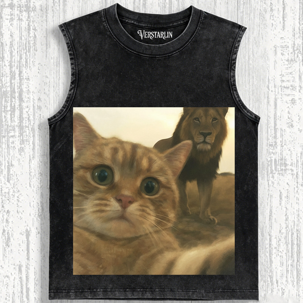 WACKY CAT T-SHIRT