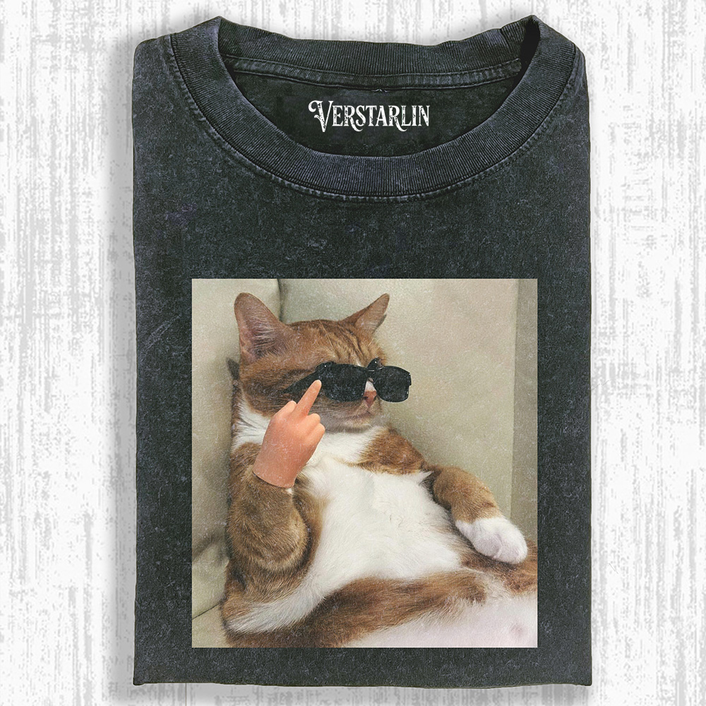 FUNNY CAT T-SHIRT