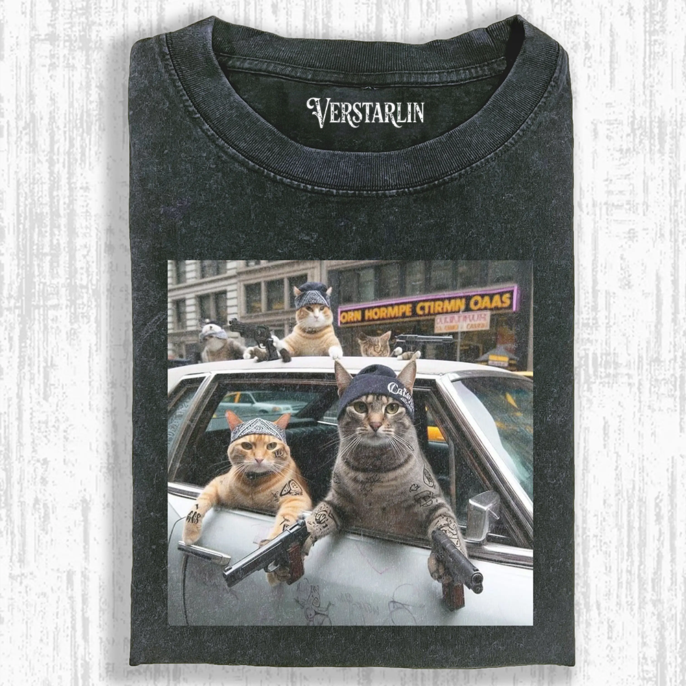 OUTLAW CAT T-SHIRT
