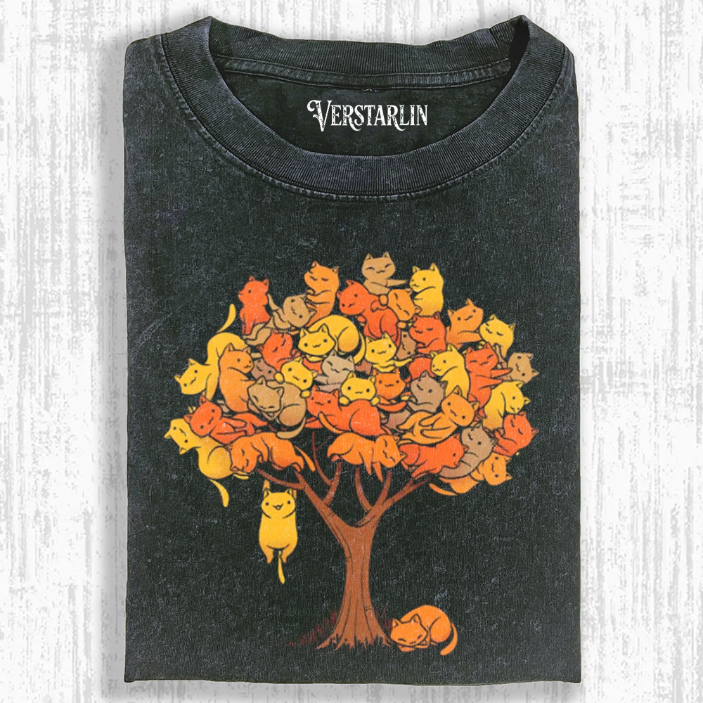 CAT TREE  T-SHIRT