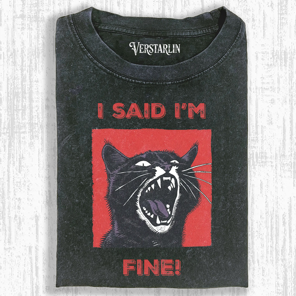 ANGRY CAT T-SHIRT