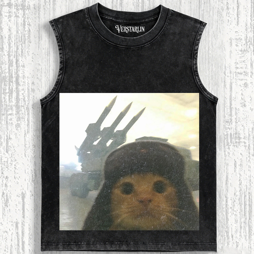 WACKY CAT T-SHIRT