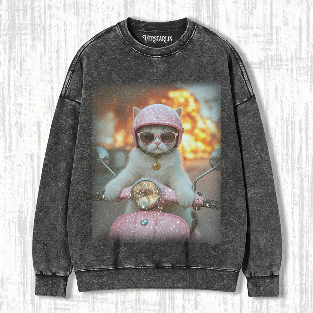 WACKY CAT T-SHIRT
