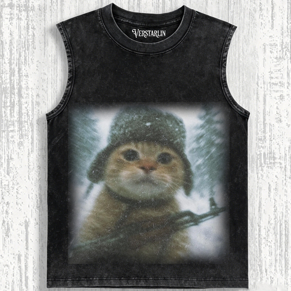 WACKY CAT T-SHIRT