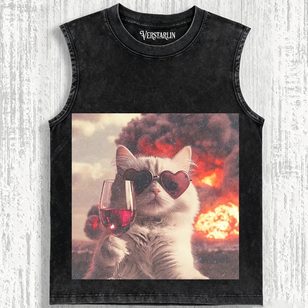 WACKY CAT T-SHIRT