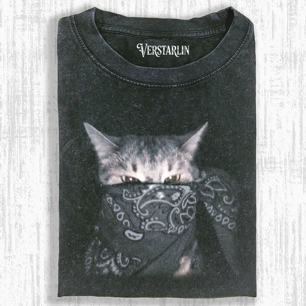 OUTLAW CAT T-SHIRT