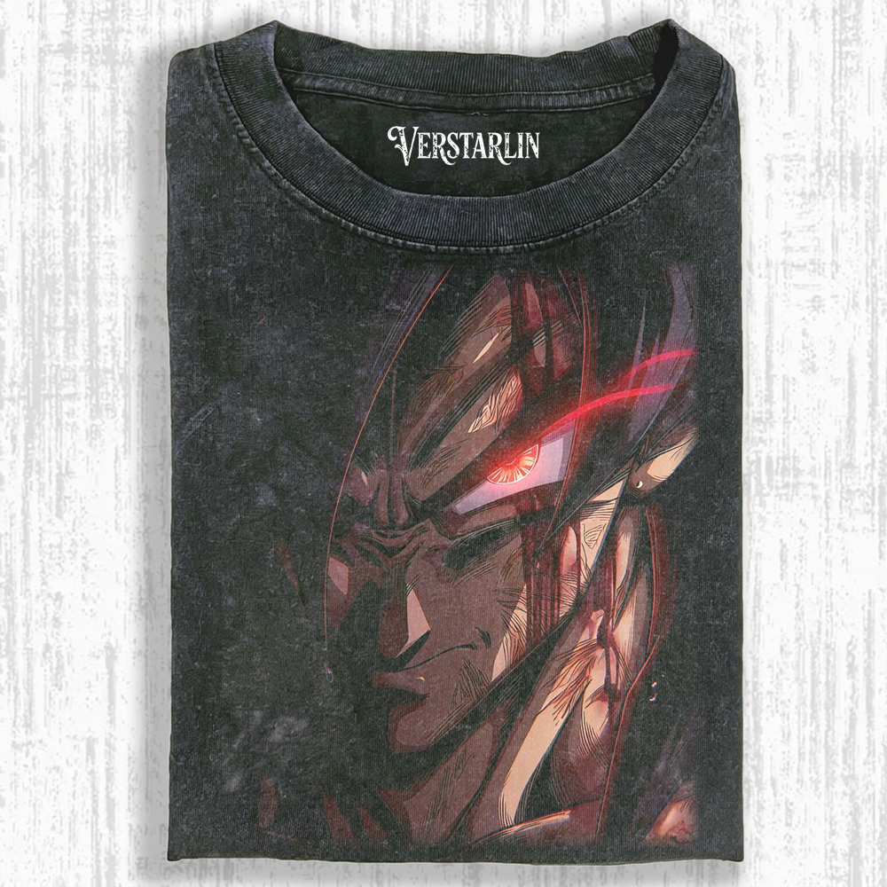 Vintage Washed Goku Ultra Instinct Graphic T-Shirt - Dragon Ball Z Streetwear Tee