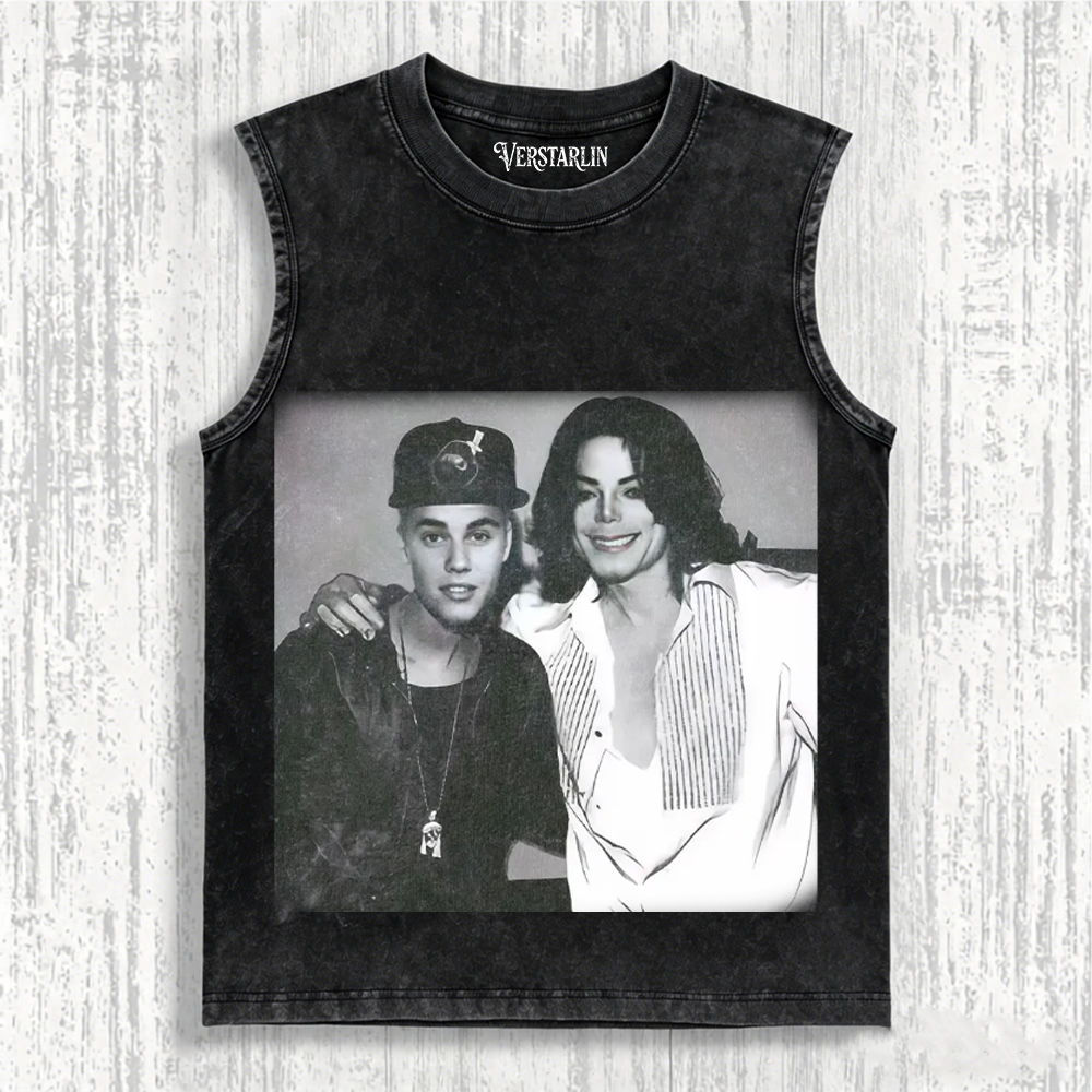 Justin Bieber & Michael Jackson Tee