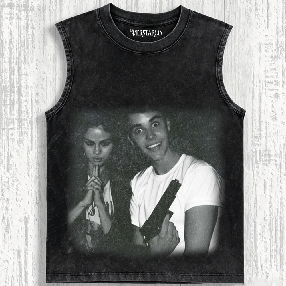 CONTRAST ATTITUDE FRAME T-SHIRT