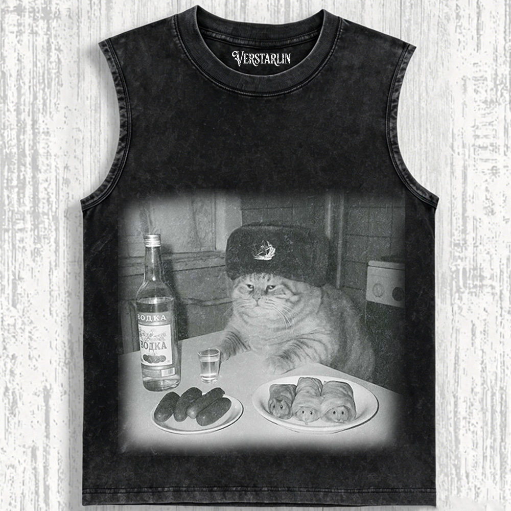 WACKY CAT T-SHIRT