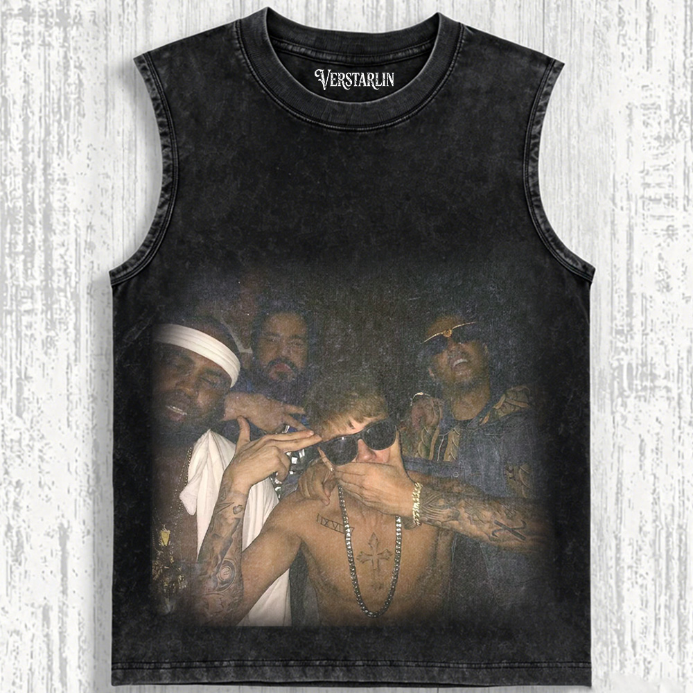 Coachella Retro Party Justin Bieber & Friends Street Vibe Print